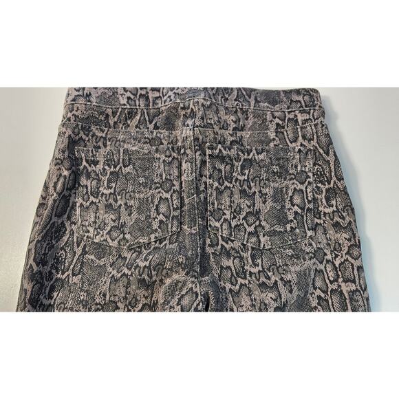 Spanx sz M jeggings stretch Snake print EUC pull on pants casual career slimming - Picture 4 of 10